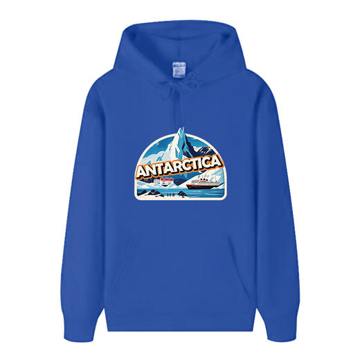 南极之旅纯棉连帽时尚卫衣（厚款） 商品图6