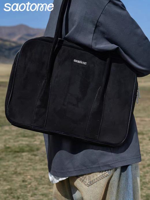 早乙女惠子saotome/STMPSBB14747/麂皮公文包 商品图1