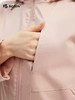 [不易皱]波顿春秋季女士美式休闲连帽短款夹克外套LJ929125 商品缩略图3