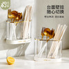 【壁台两用❗️筷子笼置物架】家用多功能沥水收纳架，可拆卸沥水盘，告别积水发霉，防霉餐具收纳筷子筒L-d 商品缩略图0