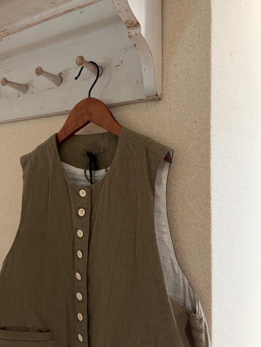 Atelier d'antan多纽扣马甲背心 商品图6