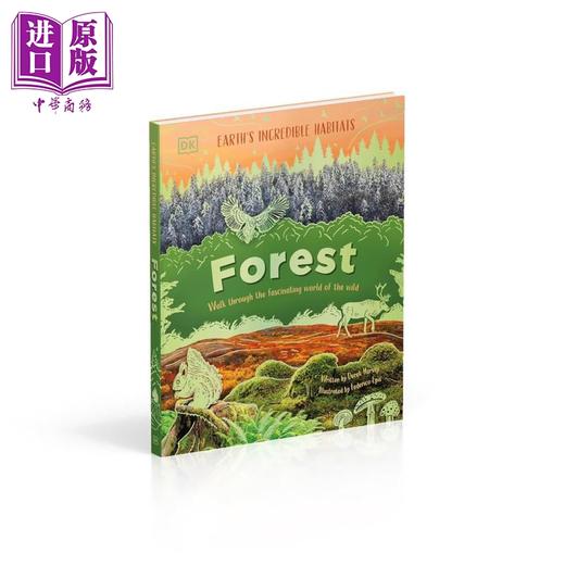 【中商原版】DK漫步栖息地 森林 Habitats series Forest 英文原版 儿童自然科学科普绘本 森林主题读物 进口童书7-12岁 精装 商品图1