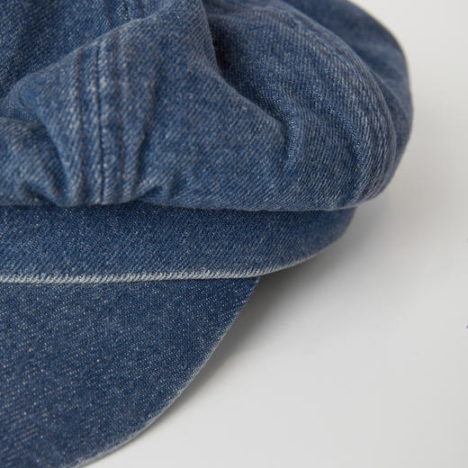 ROMI STUDIO 日系复古水洗做旧牛仔八角帽 RWCAP34891 商品图3
