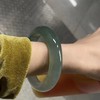 【高冰清润❗️上手显贵】冰种翡翠手镯高冰油青少女款玉手镯老坑玉镯子缅甸原石玉镯女送礼。jd 商品缩略图1