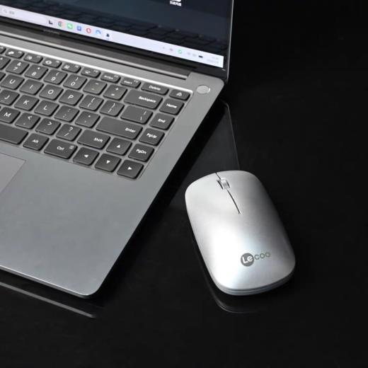 联想来酷WS214无线鼠标轻声办公家用游戏滑鼠台式笔记本电脑通用 商品图1