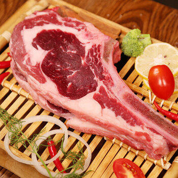 恒都 牛肉冷冻生鲜 原切西冷 眼肉 战斧 原切牛排E礼盒 1320g 商品图4