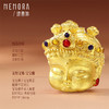 【新品首发】五髻文殊足金黄金宝宝佛挂坠转运珠 鎏彩工艺孩子礼物MEMORA诗普琳HP922701 商品缩略图8