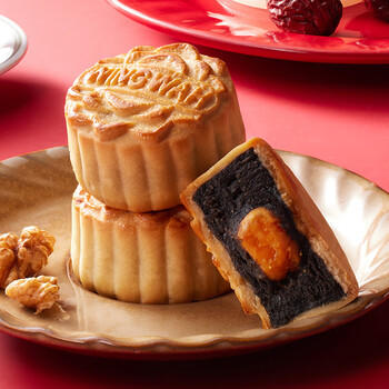 名品集合十大名品月饼双层礼盒10饼10味565g元朗荣华稻香村蛋黄莲蓉枣泥 商品图4