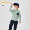 【商场同款】巴拉巴拉儿童长袖t恤男童2026新款春装纯棉条纹上衣 商品缩略图1