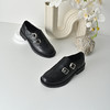 经典鲨2026年春专柜新款布洛克雕花平底英伦风单鞋乐福鞋女KW392-617011 商品缩略图3