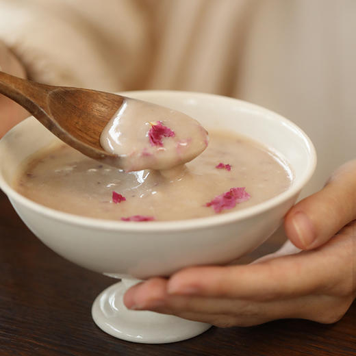 玫瑰芋头粉 | 240g/盒 (12条) 荔浦芋头 重瓣玫瑰 醇厚清香 冲饮代餐粉 少点盐 商品图3