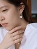伽罗 JALO 10-11mm高等级淡水珍珠高跟鞋镶钻耳环 商品缩略图2