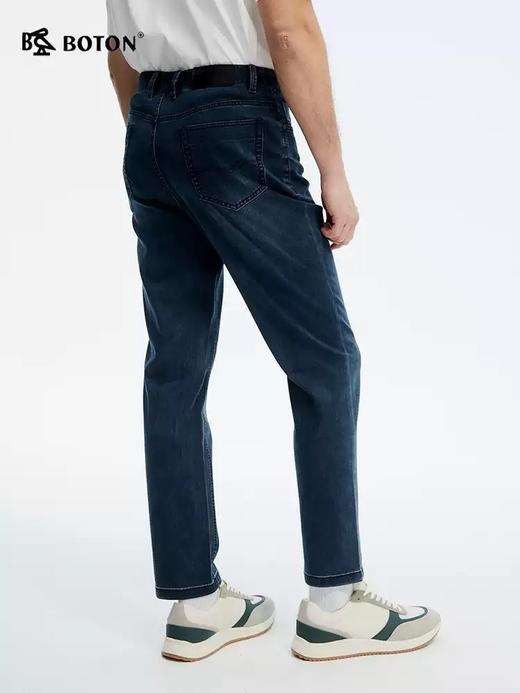 【吸湿排汗】波顿男士春夏季牛仔裤微弹修身小直筒长裤ME959125 商品图2