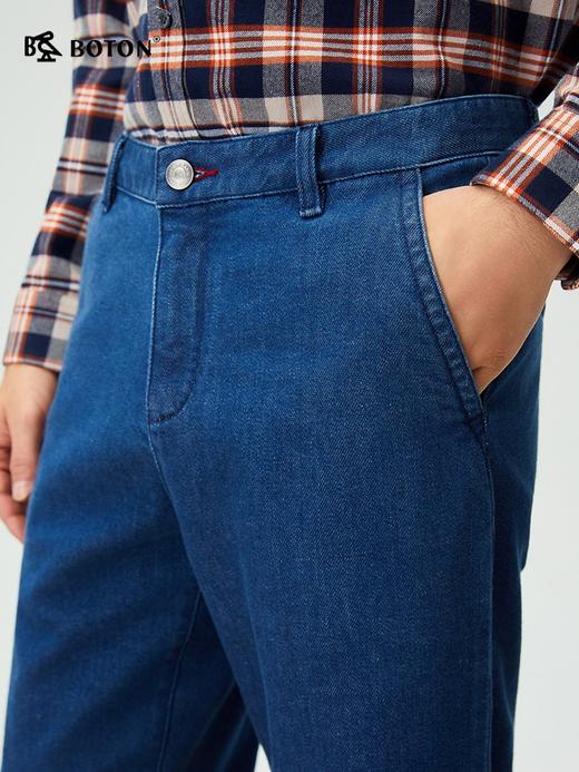 波顿男士三季牛仔裤耐穿不易皱柔软透气休闲裤子百搭长裤ME975325 商品图3