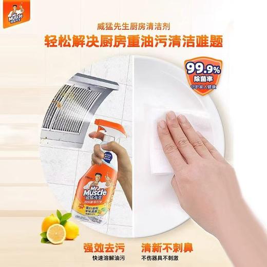 【特价】威猛先生厨房重油污净（柠檬）500g【效期2026年9月】103137 商品图3