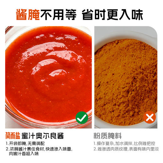 【拾味爸爸】简而盐蜜汁奥尔良酱50g 商品图4