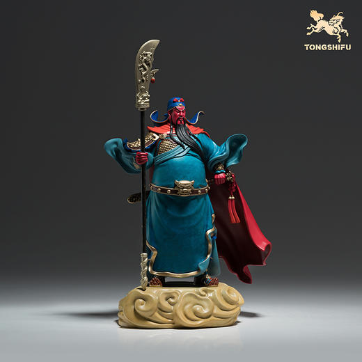 铜师傅《威震山河》办公室关羽关公关二爷铜摆件 武财神工艺品 商品图2