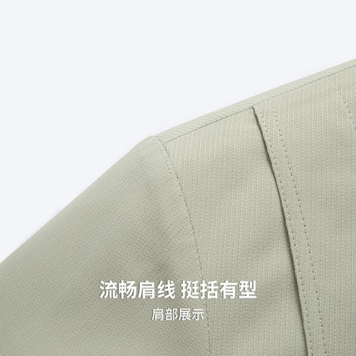 【易打理】圣得西提花通勤翻领男款夹克2026春季新款高端商务外套 商品图8