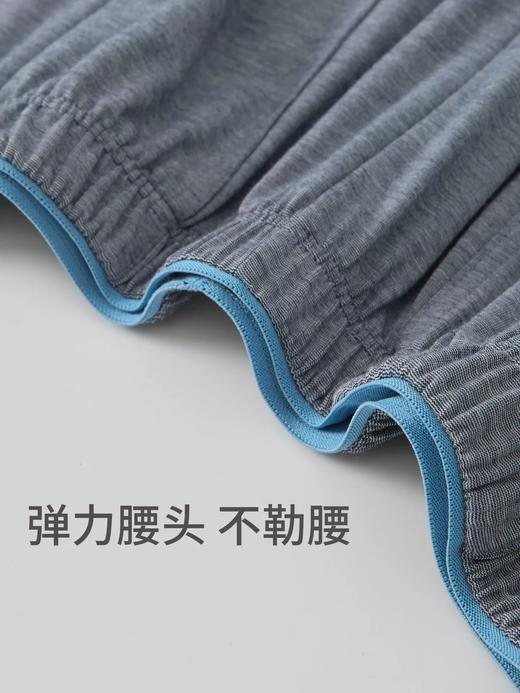 【竹纤维提花平纹系列】SCHIESSER德国舒雅男士竹纤维提花平纹家居外穿短袖短裤套装39/26839H 商品图3