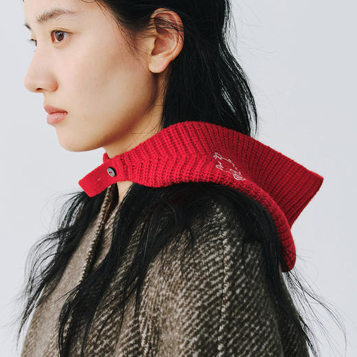 东黎 • 新年款 山羊绒时尚刺绣帽子5694 商品图4