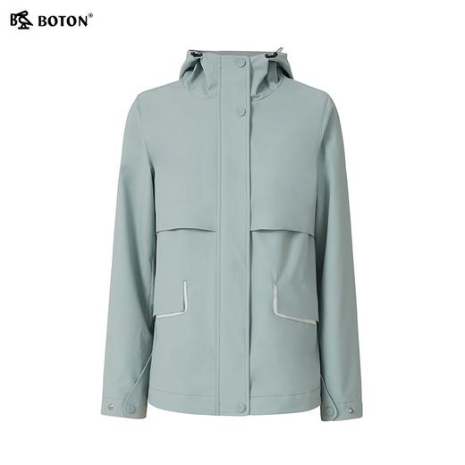 [石墨烯内里]波顿春秋季女士宽松版休闲百搭连帽外套LJ930125 商品图5