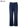 波顿男士春夏季牛仔裤合身窄版阔腿小直筒棉弹力高端美式长裤子ME968125 商品缩略图4