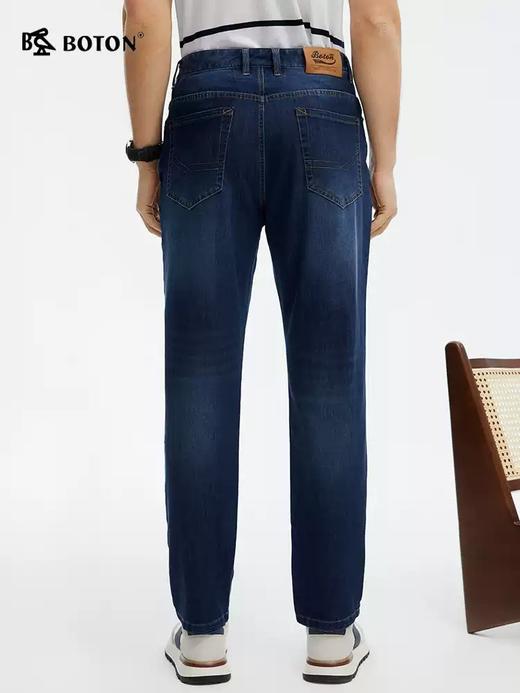 【四面弹】波顿男士春夏季牛仔裤小直筒合身高端美式休闲长裤子ME967125 商品图1