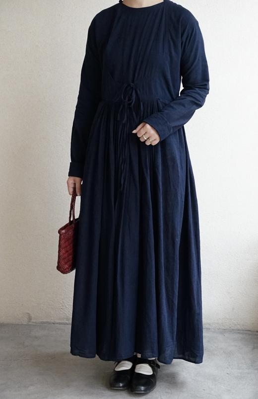 KHADI&CO 经典款绑带连衣裙 商品图6