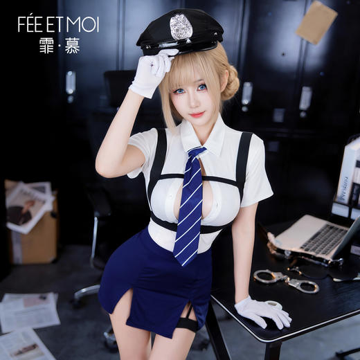 【情趣内衣】霏慕 热辣教官束缚制服套装ZY192 商品图4