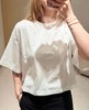 女款镂空刺绣短款短袖T恤ba025 商品缩略图3