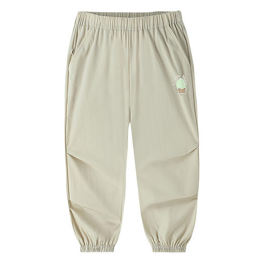 【实体店同款】男女童全腰梭织长裤夏季新款安奈儿童装XM626101 商品图5