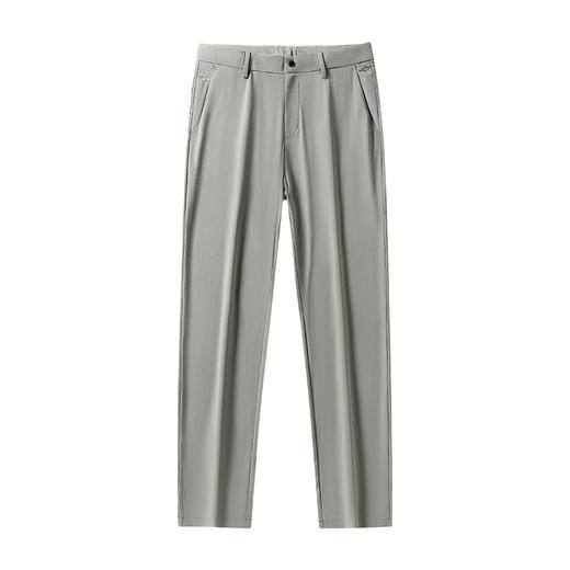 【高弹】德鲨鲨鱼浅褐色休闲裤男2026夏新款直筒薄款长裤 商品图4