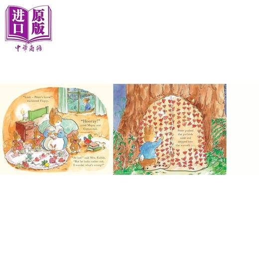 预售 【中商原版】彼得兔 大拥抱 Peter Rabbit The Great Big Hug Hunt 英文原版 儿童翻页绘本 亲子图画故事书 进口童书 2-6岁 商品图3