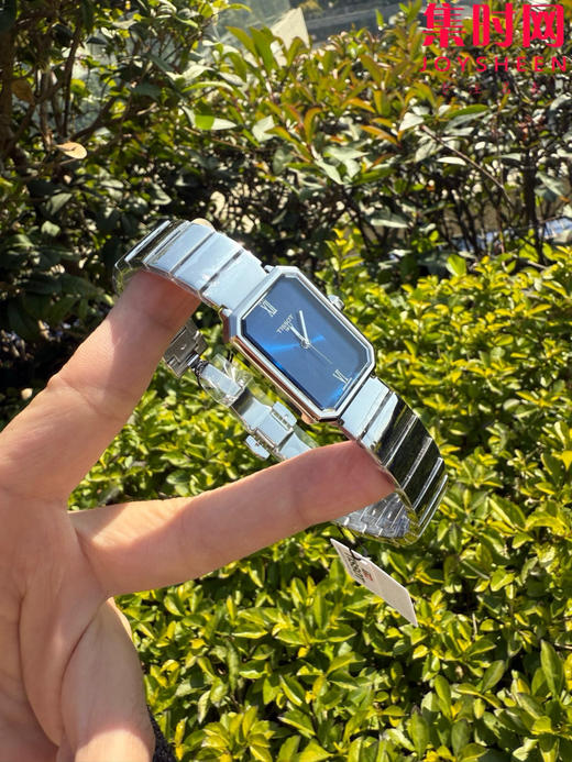 原单品质 天梭新款 方形小美人系列T160 女士石英腕表 整体非常简洁，表盘尺寸：21.8x30mm 商品图4