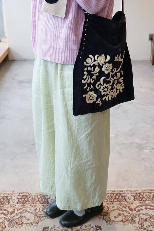 Atelier d'antan轻薄棉麻阔腿裤 商品图0