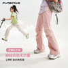 funactive女童微喇工装裤儿童户外防水软壳裤运动裤F1GK30241 商品缩略图1
