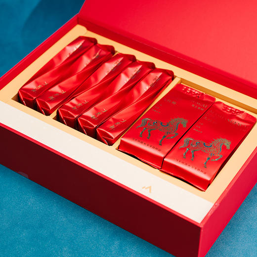 马年限定【大红袍·口粮茶】元和茶园 | 武夷岩茶乌龙茶 岩韵大红袍 礼盒装 一盒12泡100克8.5克/泡 商品图1