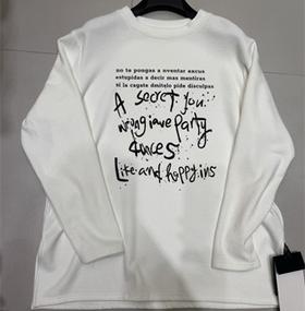 PCS字母印花长袖51031 冬季 053014302338