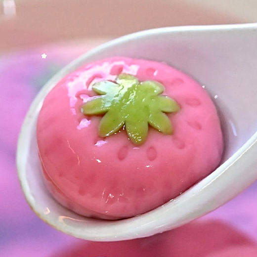 【顺丰包邮】草莓汤圆 草莓馅 200g/盒 商品图4