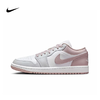 Nike耐克女鞋Air Jordan 1粉白AJ1低帮复古板鞋篮球鞋DC0774-606 商品缩略图0