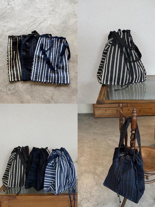 KHADI&CO 双层棉抽绳包包 商品图0