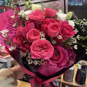 【粉恋魅影】弗洛伊德主题色精美花束