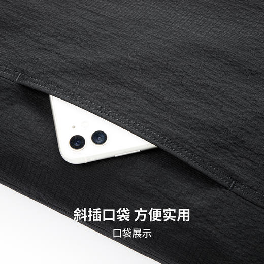 【易打理】圣得西商务简约格纹肌理男士夹克26年春季新款翻领外套 商品图8