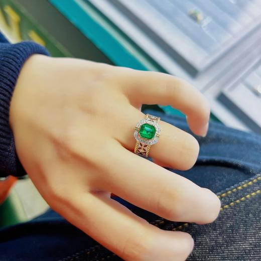 1.16ct祖母绿戒指 商品图7