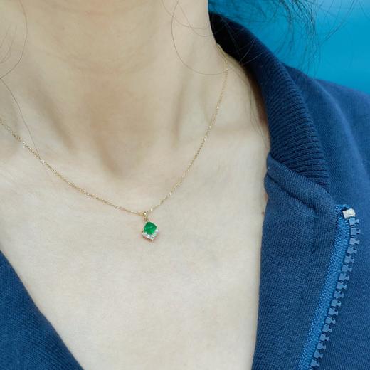 0.5ct祖母绿吊坠 商品图8