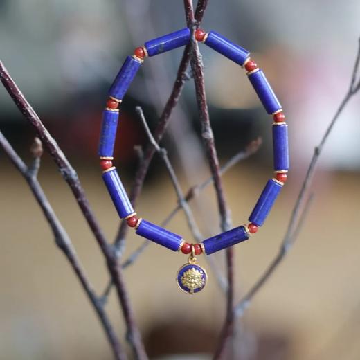 寻山隐青金石饰品系列，夜幕星光凝成珠，幽远静谧，绝美无双 商品图6