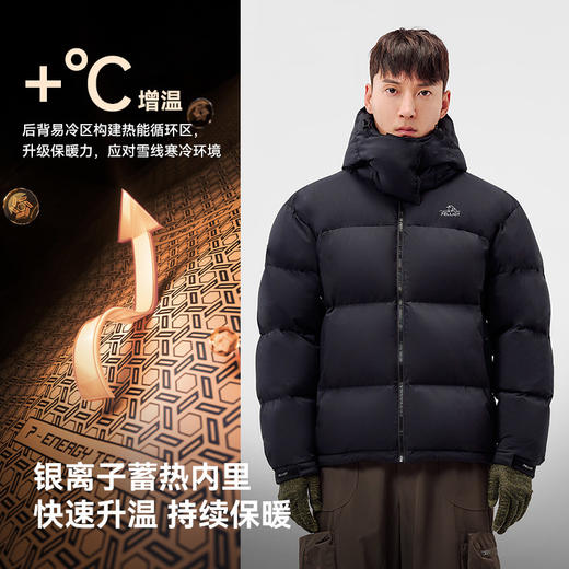 【800蓬鹅绒】伯希和户外羽绒服男新款女抗寒防风保暖滑雪服外套 商品图3