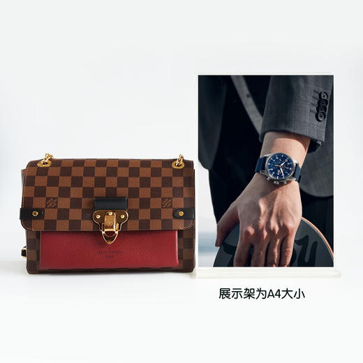 【98新闲置】LV路易威登Vavin系列N40109小号棕色棋盘格拼色vavin链条包单肩包女士080226AK11 商品图8