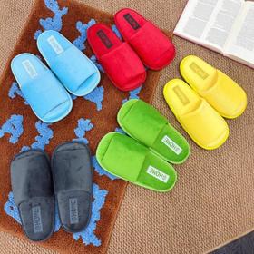 雀说爆款记忆海绵防滑轻便家居拖鞋室内方头拖鞋ALW