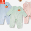 棉果果春季新品男宝女宝卡通可爱5A抗菌纯棉爬衣对开连体衣M101722226016 商品缩略图0